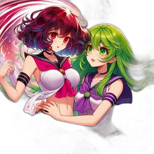 pixel art, anime, concept art, fantasy art transparent PNG cut-out