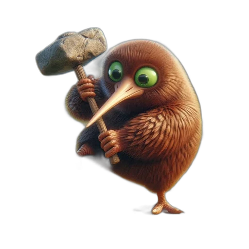 staff, animal, creature, weapon transparent PNG cut-out