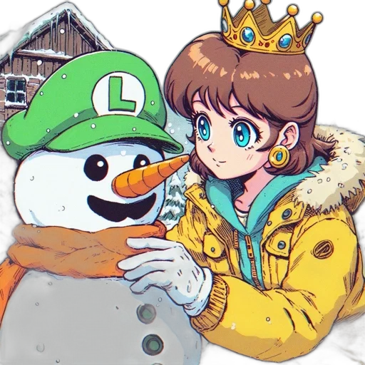 crown, hat, anime, pixel art transparent PNG cut-out