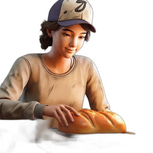 food, hat, weapon, photorealistic transparent PNG cut-out