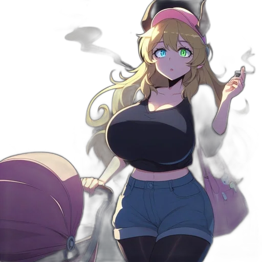 staff, dress, weapon, hat transparent PNG cut-out