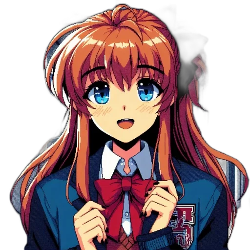 staff, jacket, face, crown transparent PNG cut-out