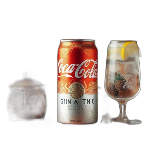 bottle, food, crown, 3d render transparent PNG cut-out