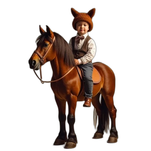 animal, staff, hat, creature transparent PNG cut-out