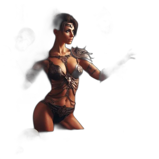 weapon, dress, staff, sword transparent PNG cut-out