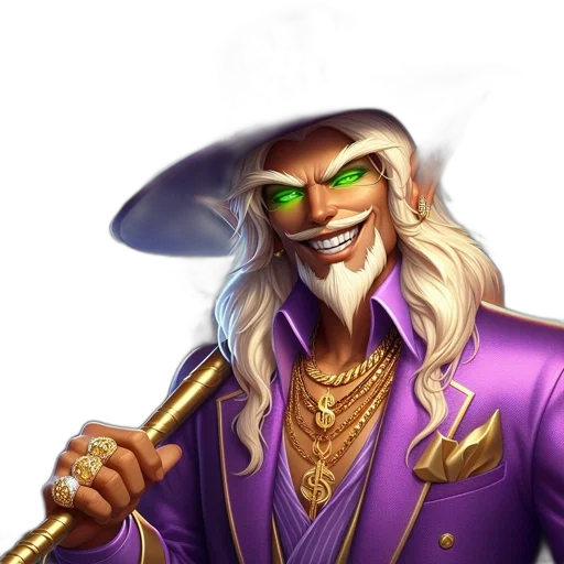 staff, hat, face, weapon transparent PNG cut-out