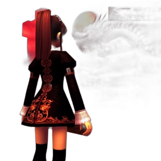 dress, weapon, robot, creature transparent PNG cut-out