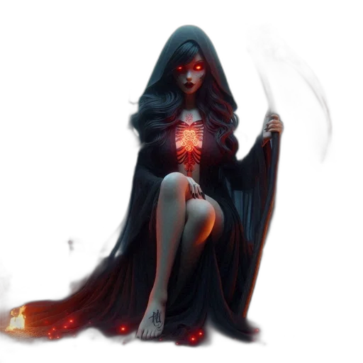 dress, staff, mask, weapon transparent PNG cut-out