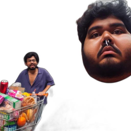 food, face, mask, creature transparent PNG cut-out