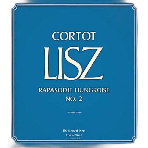 cover, book, cortot, liszt transparent PNG cut-out