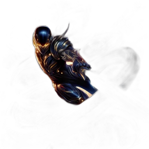 robot, dragon, staff, mask transparent PNG cut-out