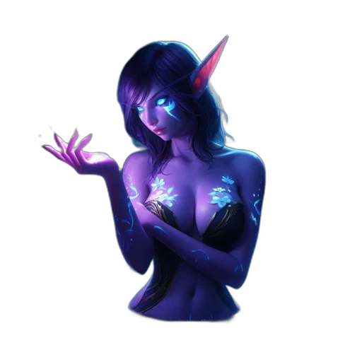 creature, mask, staff, dragon transparent PNG cut-out
