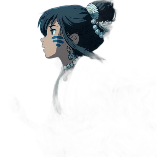 face, crown, creature, dress transparent PNG cut-out
