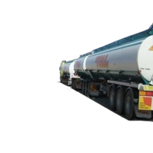 tanker, truck, desert, highway transparent PNG cut-out