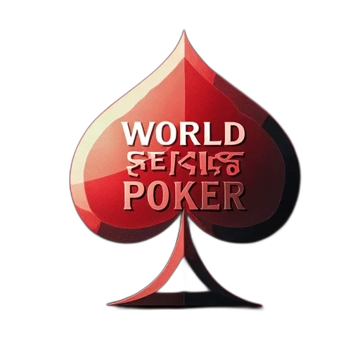world, series, poker, logo transparent PNG cut-out