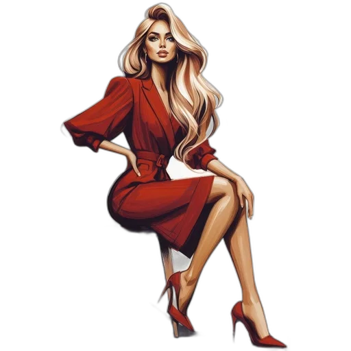 dress, pixel art, concept art, cartoon transparent PNG cut-out
