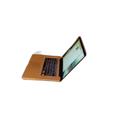 laptop, black, keyboard, open transparent PNG cut-out