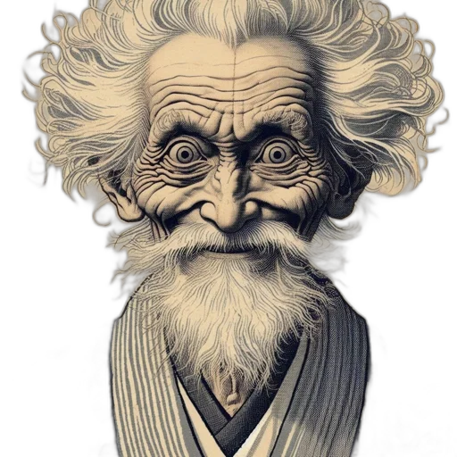 face, mask, hair, creature transparent PNG cut-out