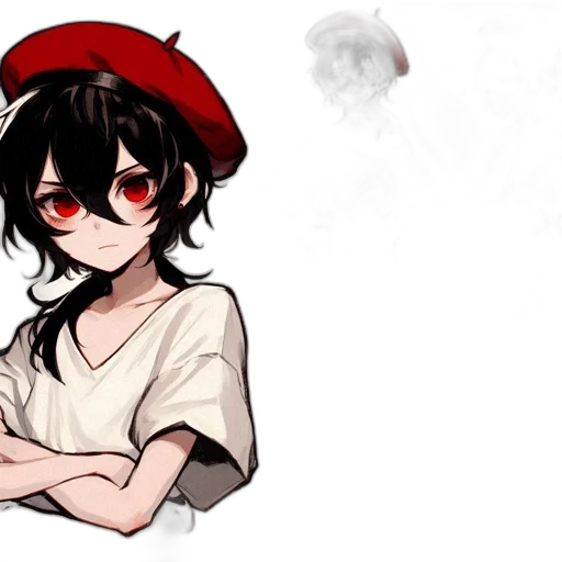hat, staff, mask, face transparent PNG cut-out