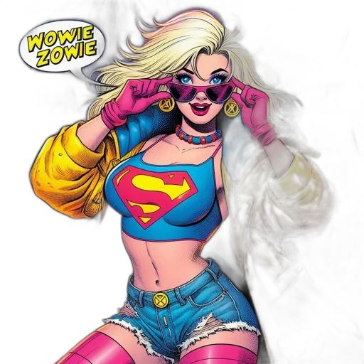 comic book art, concept art, cartoon, fantasy art transparent PNG cut-out
