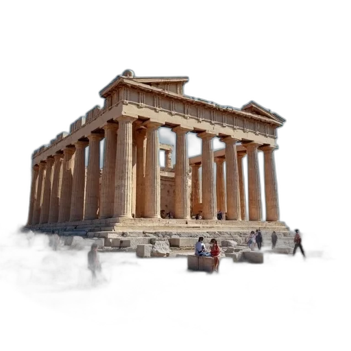 building, 3d render, photorealistic, concept art transparent PNG cut-out