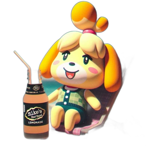 staff, food, animal, 3d render transparent PNG cut-out