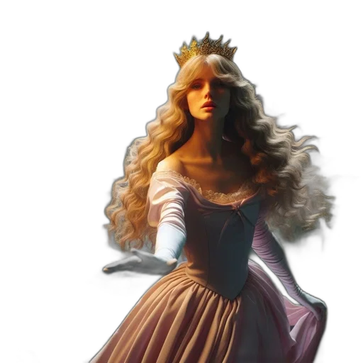 dress, crown, fantasy art, concept art transparent PNG cut-out