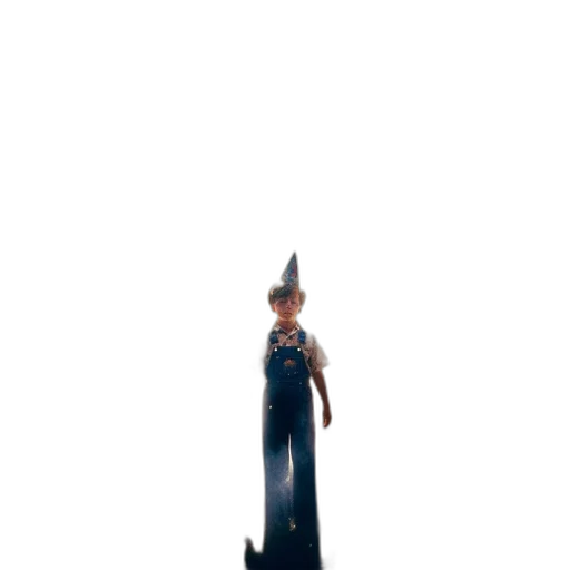 dress, crown, staff, robot transparent PNG cut-out
