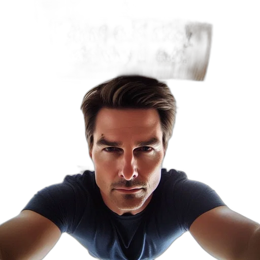 hair, weapon, staff, face transparent PNG cut-out