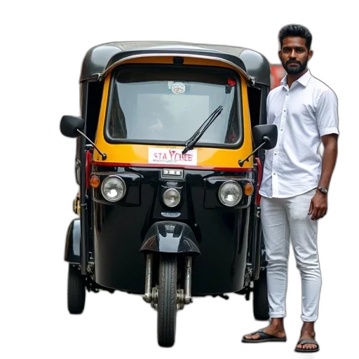 car, man, white, shirt transparent PNG cut-out