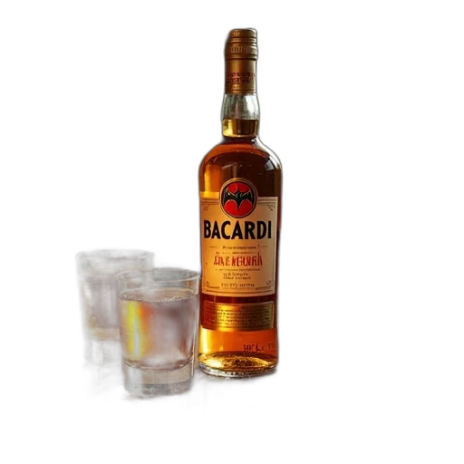 bottle, crown, 3d render, photorealistic transparent PNG cut-out