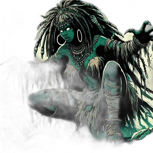 creature, mask, animal, hair transparent PNG cut-out