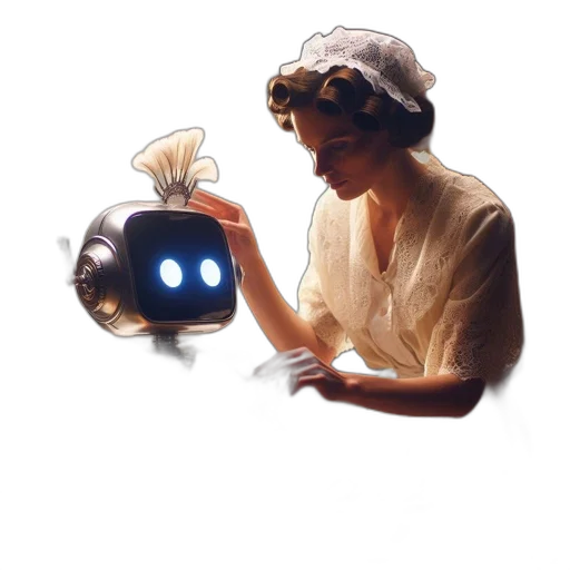 robot, mask, hat, creature transparent PNG cut-out