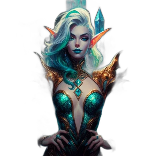 staff, dragon, jewelry, fantasy art transparent PNG cut-out