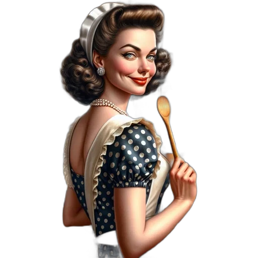 staff, dress, food, jewelry transparent PNG cut-out