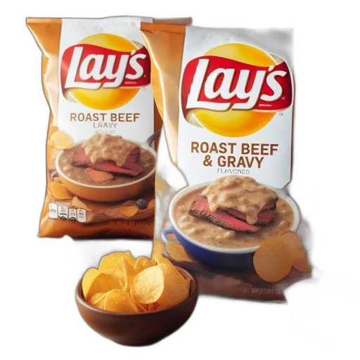 food, photorealistic, two, bags transparent PNG cut-out