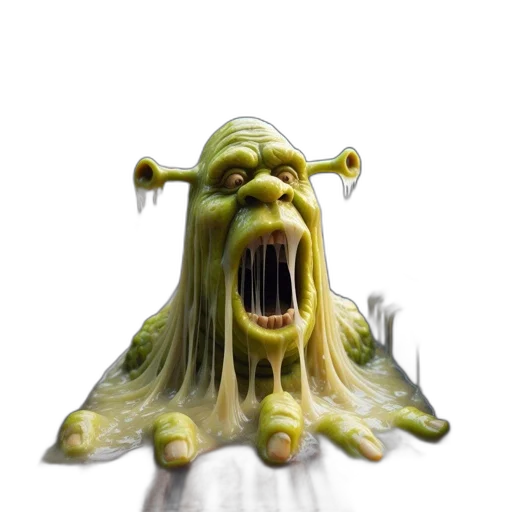 creature, face, mask, staff transparent PNG cut-out