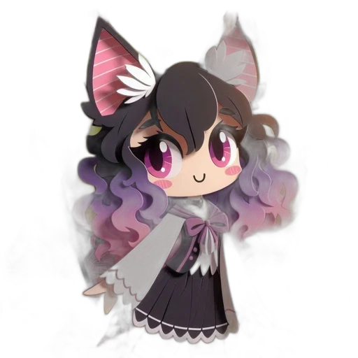 staff, creature, animal, anime transparent PNG cut-out