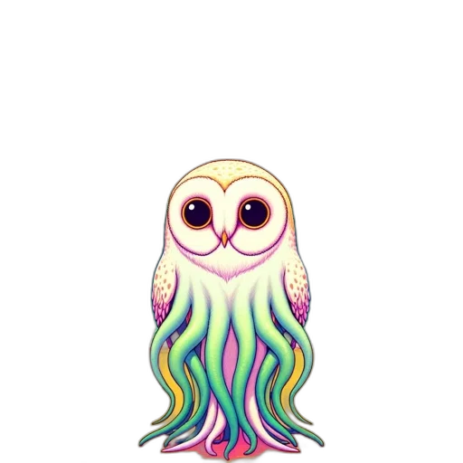 creature, animal, staff, hair transparent PNG cut-out