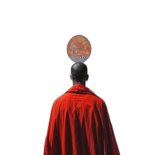 jacket, crown, staff, mask transparent PNG cut-out