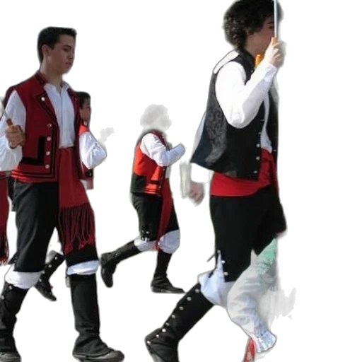 group, people, dressed, traditional transparent PNG cut-out