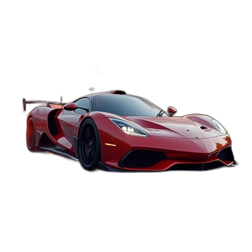 car, weapon, animal, 3d render transparent PNG cut-out