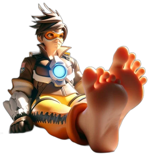 shoes, robot, staff, weapon transparent PNG cut-out