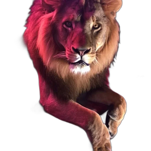 animal, crown, staff, creature transparent PNG cut-out