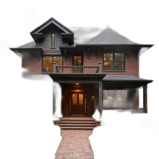 building, 3d render, photorealistic, concept art transparent PNG cut-out