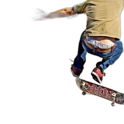 shoes, photorealistic, concept art, skateboarder transparent PNG cut-out