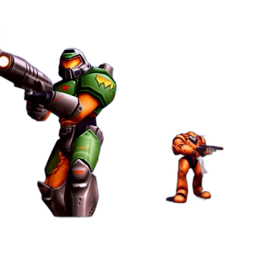 robot, weapon, pixel art, concept art transparent PNG cut-out