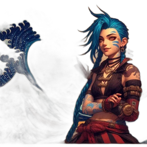 concept art, fantasy art, pixel art, comic book art transparent PNG cut-out
