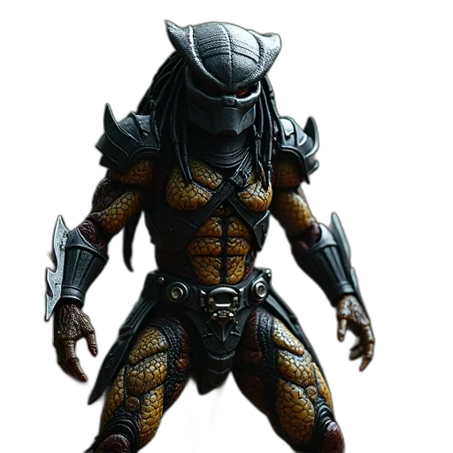 robot, creature, concept art, 3d render transparent PNG cut-out