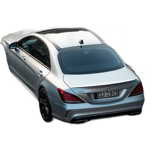 car, 3d render, photorealistic, silver transparent PNG cut-out